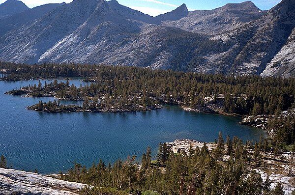 Cartridge Pass over Bench Lake