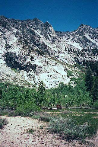 Near the Deadman Canyon grave.