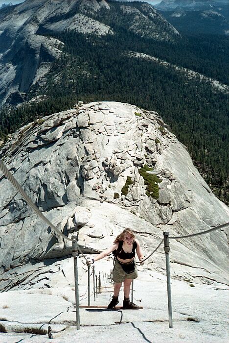 The Climb of Half Dome