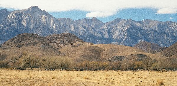 Mt. Whitney from Lone Pine.